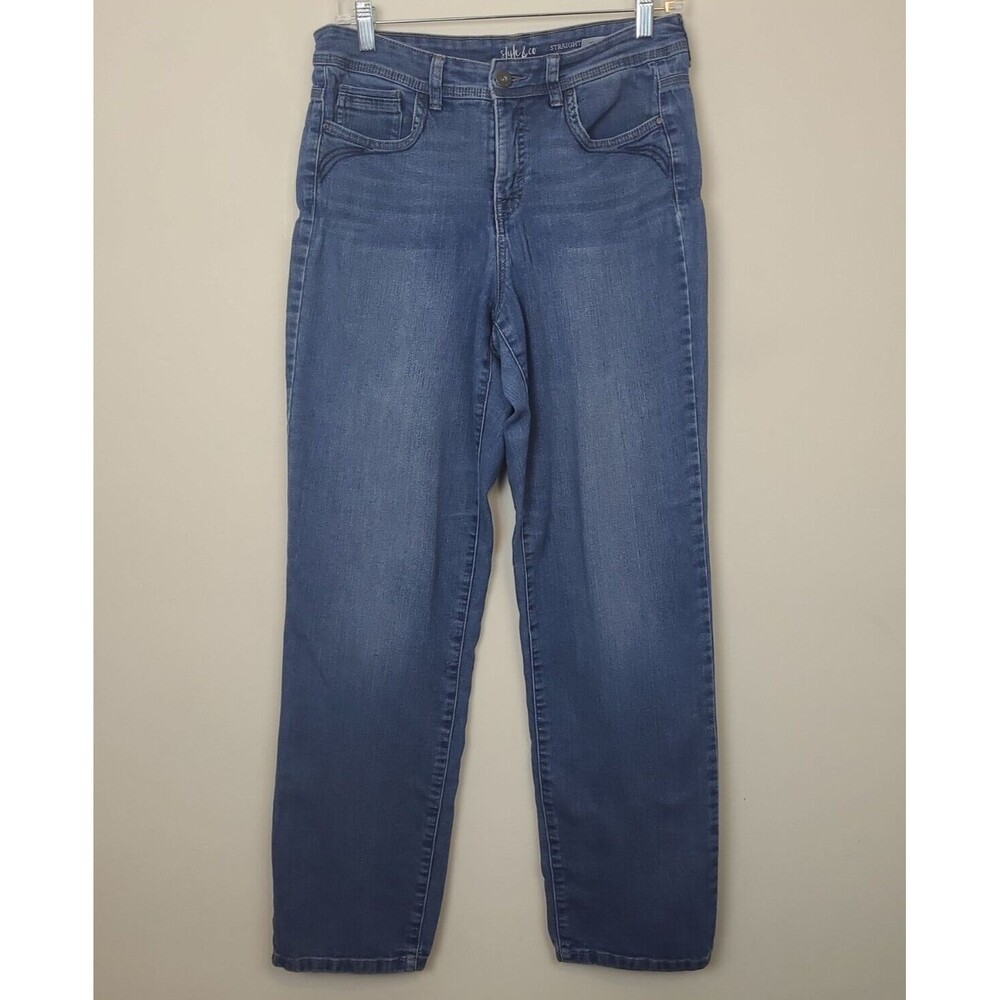 Style & Co. Women's Straight-Leg Jeans Color Blue Size 8
